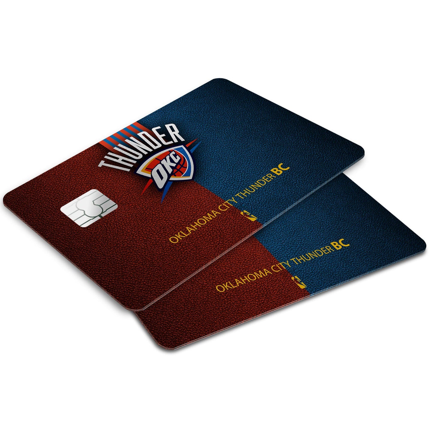 Flex Designs Credit Card Oklahoma City Thunder Window Skins - Sports Basketball Credit Card & Debit Card Skin