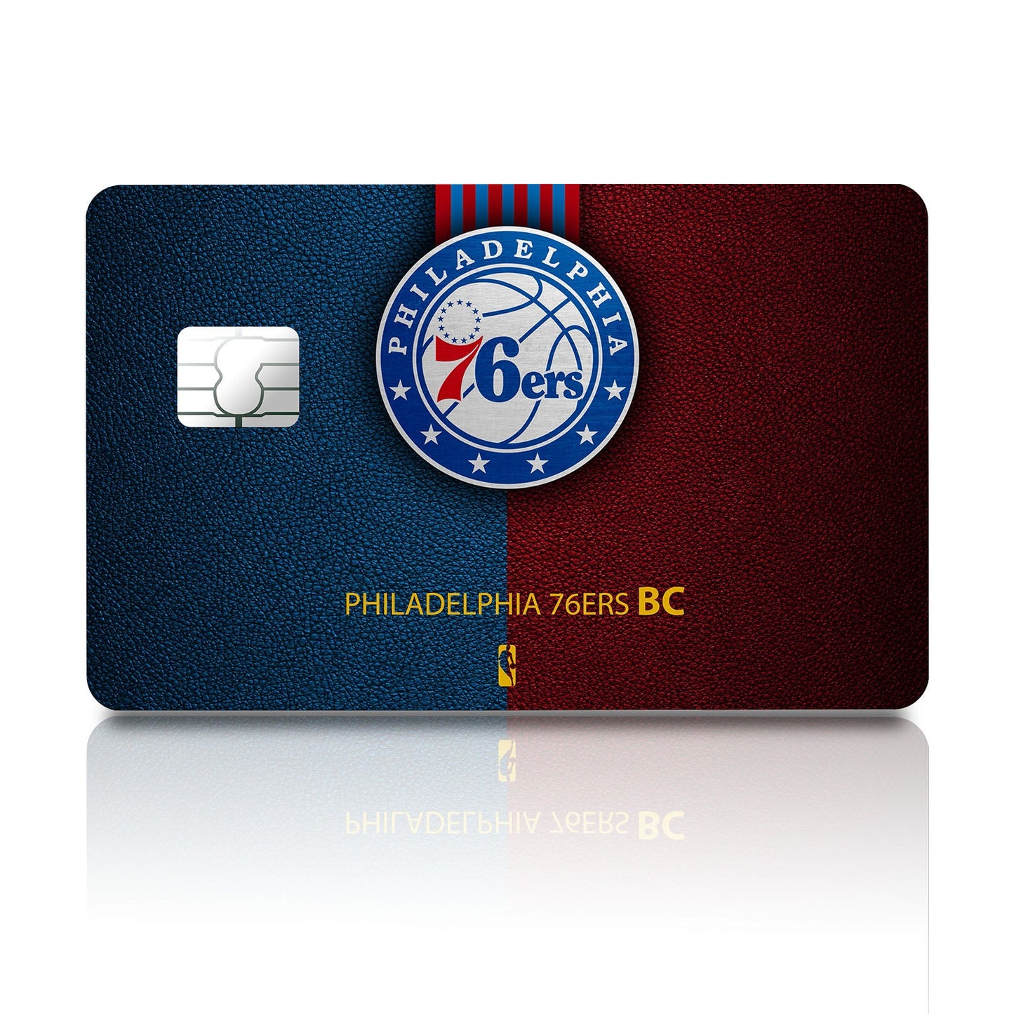 Flex Designs Credit Card Philadelphia 76ers Full Skins - Sports Basketball Credit Card & Debit Card Skin