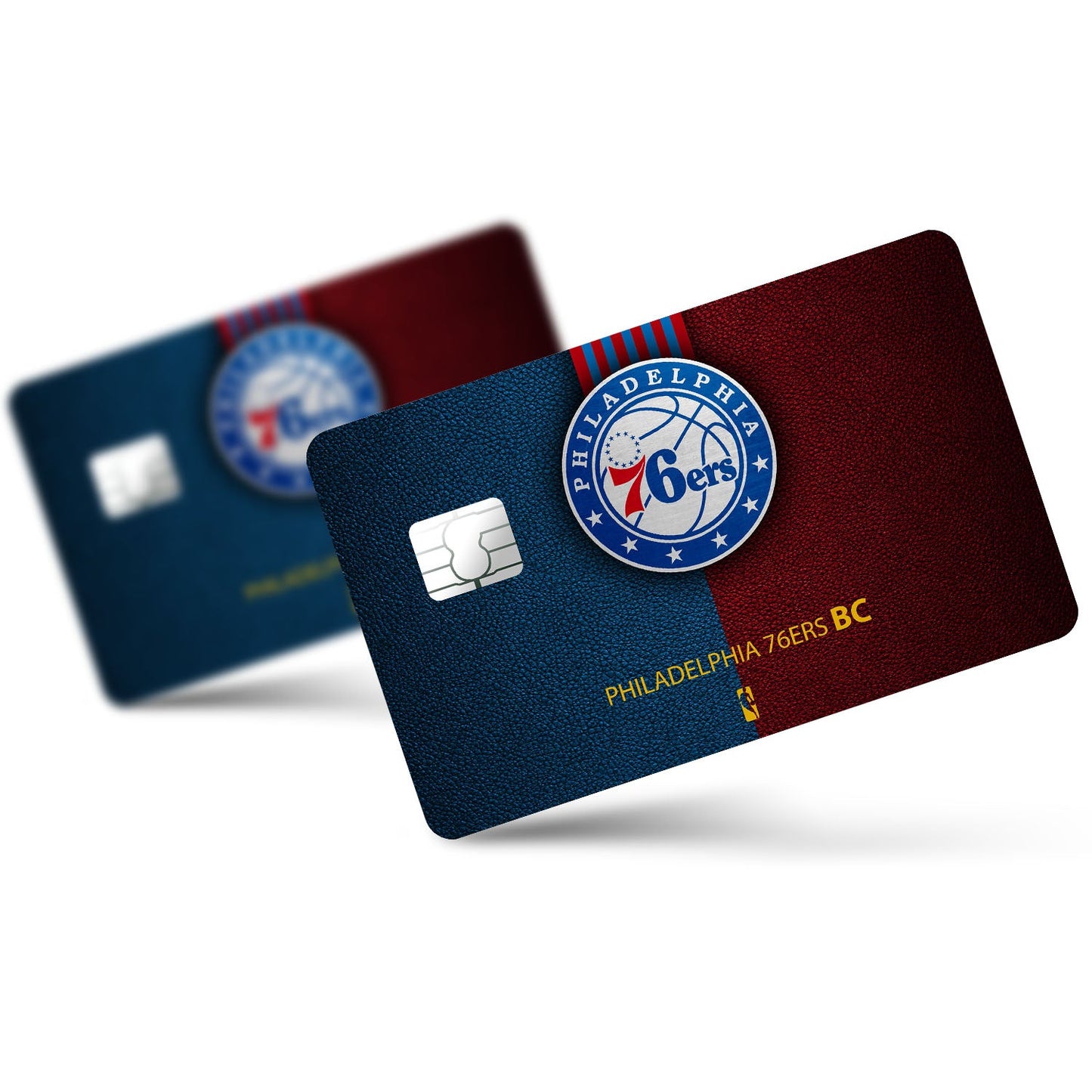 Flex Designs Credit Card Philadelphia 76ers Full Skins - Sports Basketball Credit Card & Debit Card Skin