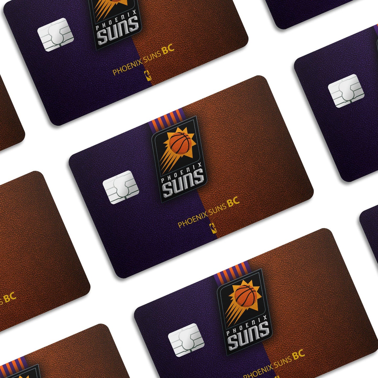 Flex Designs Credit Card Pheonix Suns Window Skins - Sports Basketball Credit Card & Debit Card Skin