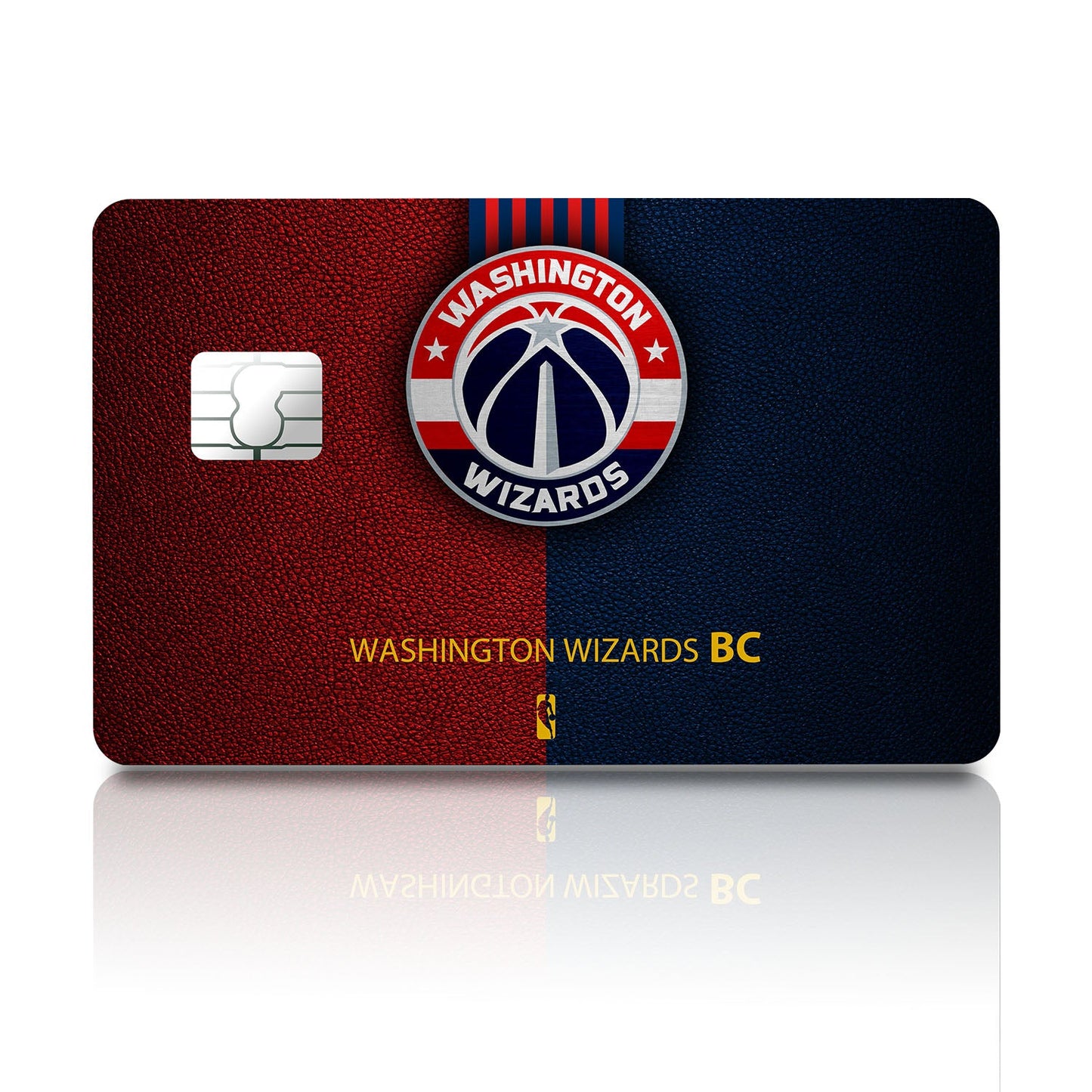 Flex Designs Credit Card Washington Wizards Full Skins - Sports Basketball Credit Card & Debit Card Skin
