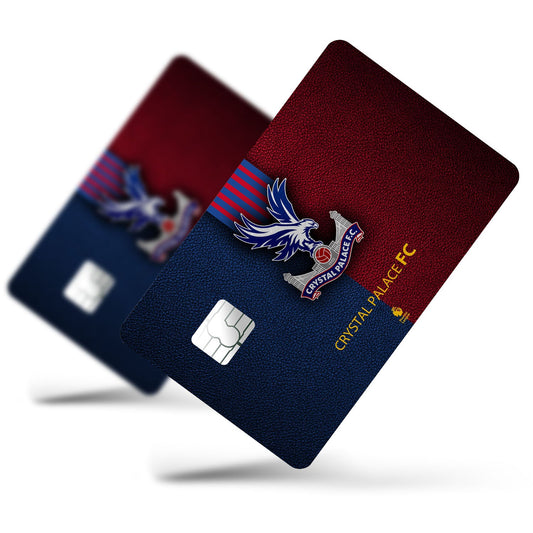 Flex Designs Credit Card Crystal Palace Full Skins - Sports Soccer Credit Card & Debit Card Skin