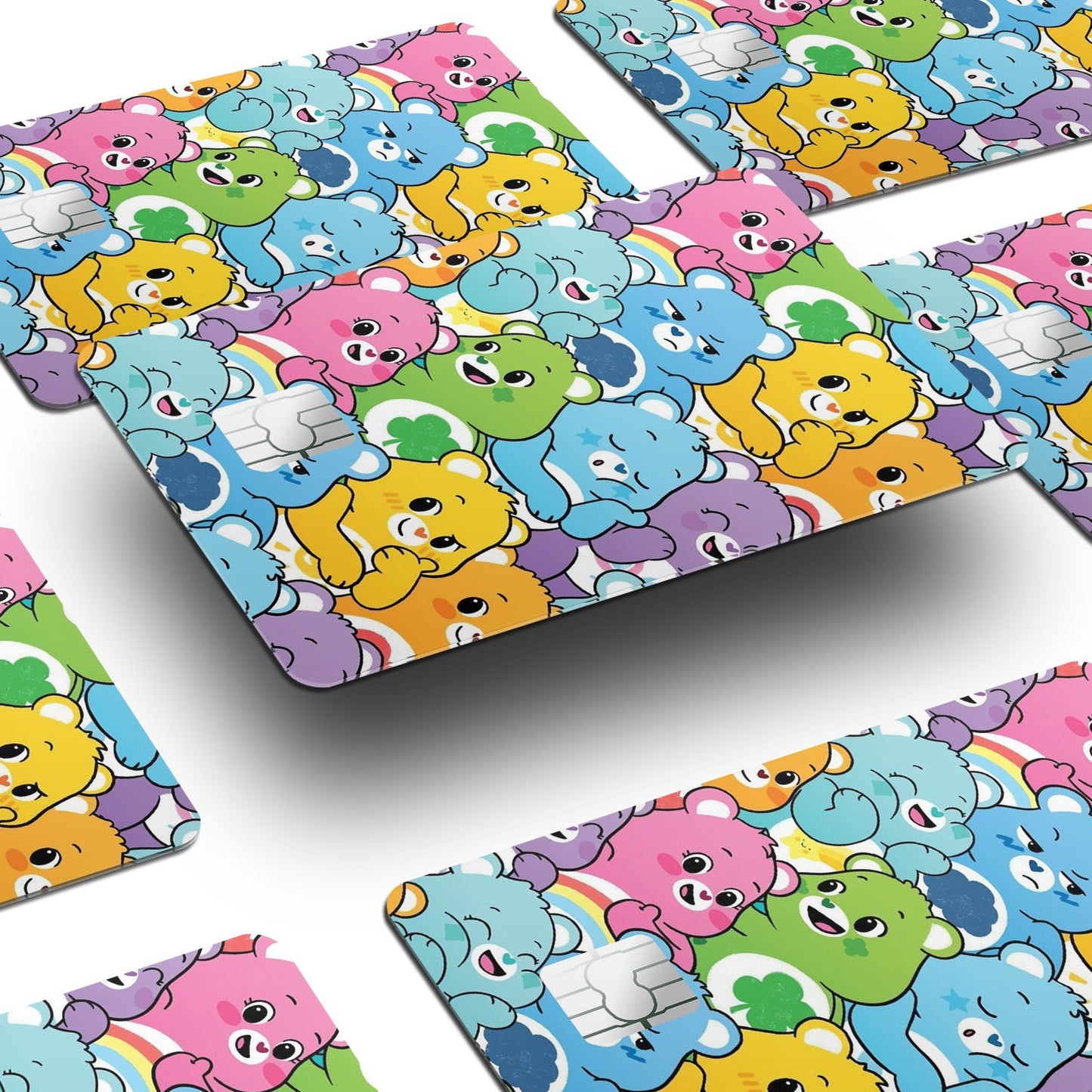 Flex Designs Credit Card Carebear Pattern Window Skins - Pattern Credit Card & Debit Card Skin