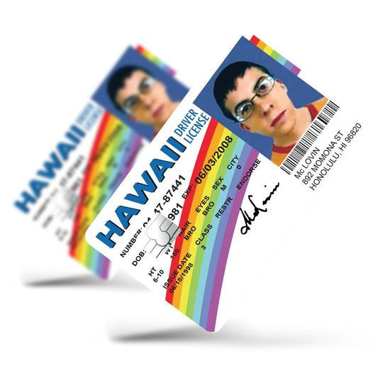 Flex Designs Credit Card McLovin Meme Full Skins - Meme Credit Card & Debit Card Skin