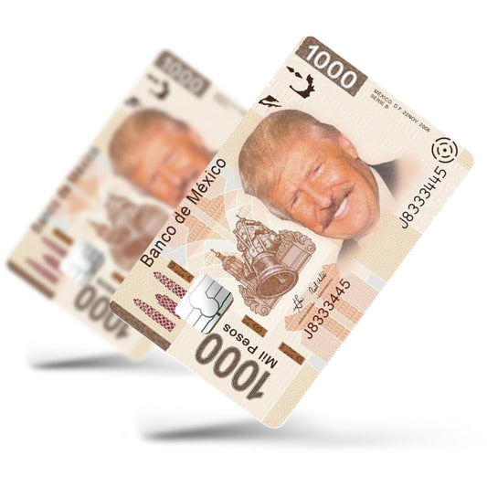 Flex Designs Credit Card Mexican Trump Full Skins - Meme Credit Card & Debit Card Skin