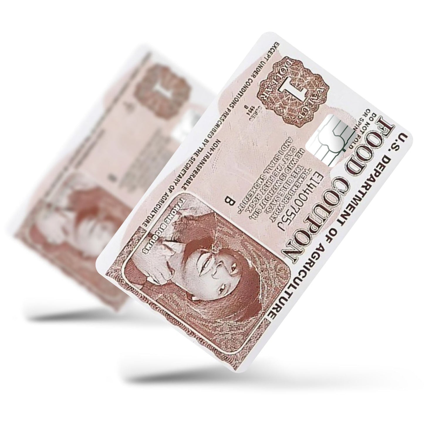 Flex Designs Credit Card Coke Food Coupon Meme Half Skins - Meme Credit Card & Debit Card Skin