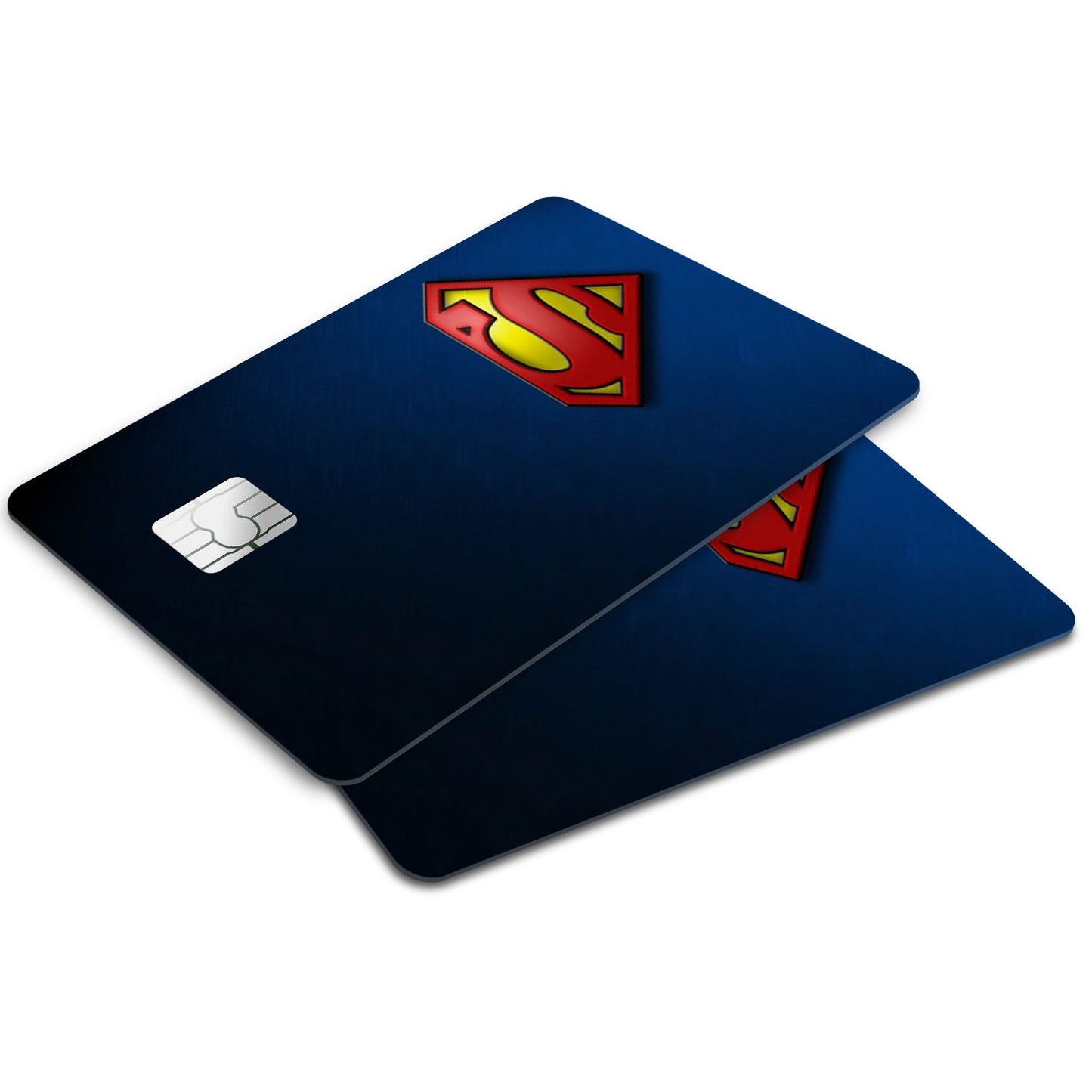 Flex Designs Credit Card Superman Minimalist Logo Window Skins - Superhero DC Comics Credit Card & Debit Card Skin