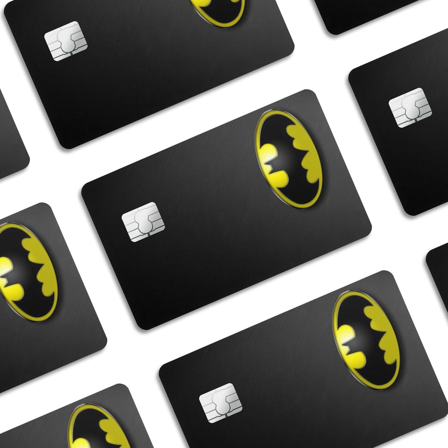 Flex Designs Credit Card Batman Minimalist Logo Window Skins - Superhero DC Comics Credit Card & Debit Card Skin