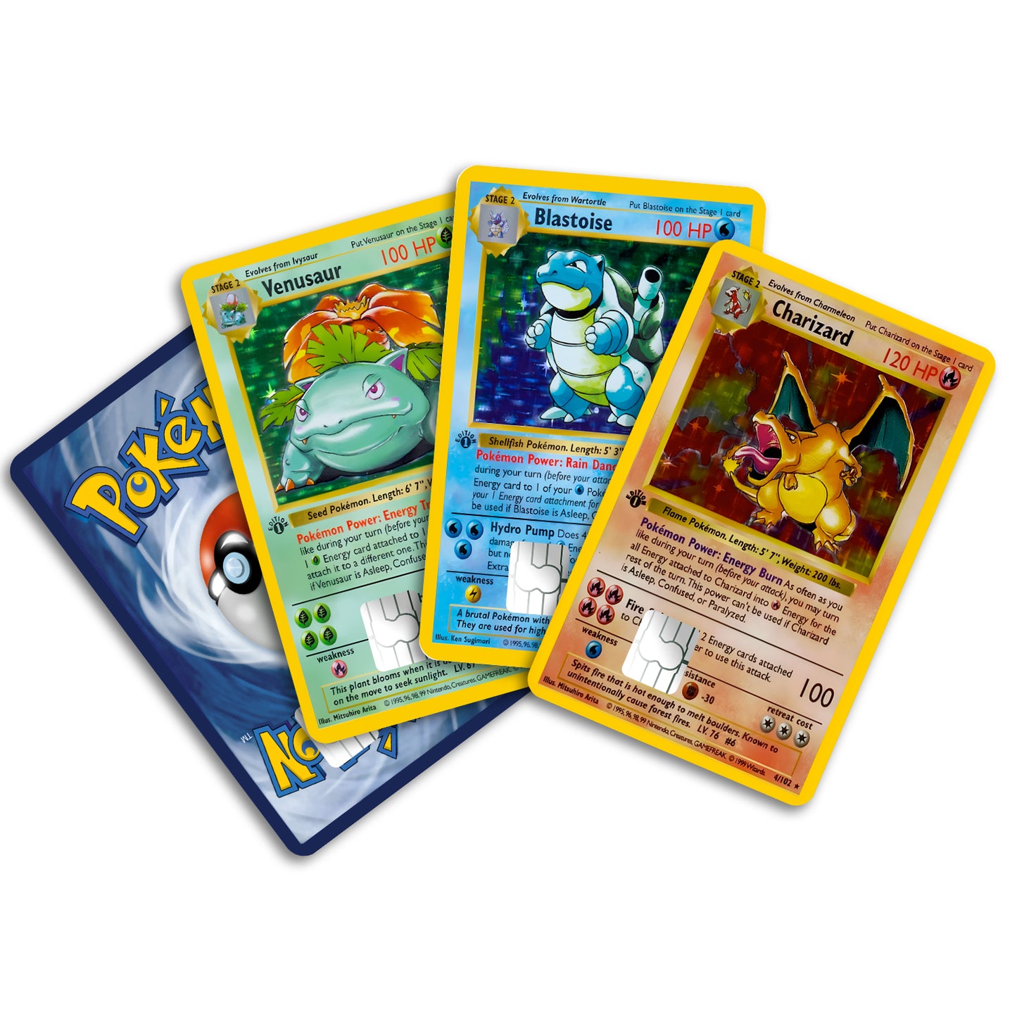 Pokemon Kanto Evolution Bundle Credit Card & Debit Card Skin