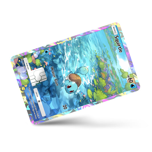 Pokemon Pocket Kanto Starter Bundle Credit Card & Debit Card Skin