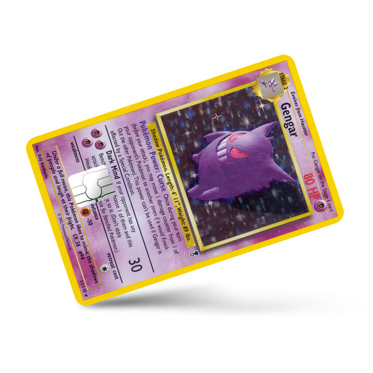 Pokemon Gengar Forms Bundle Credit Card & Debit Card Skin