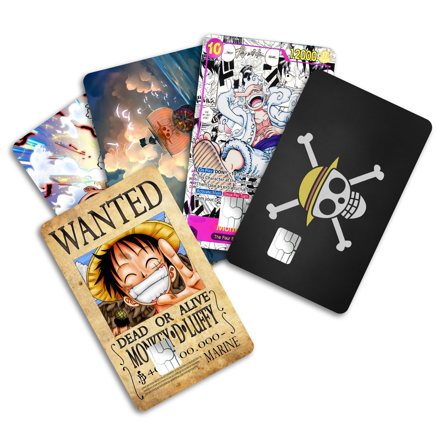One Piece Monkey D Luffy Bundle Credit Card & Debit Card Skin