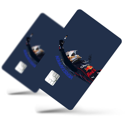 Flex Designs Credit Card Max Verstappen Red Bull F1 FlexM Full Skins - Sports Credit Card & Debit Card Skin