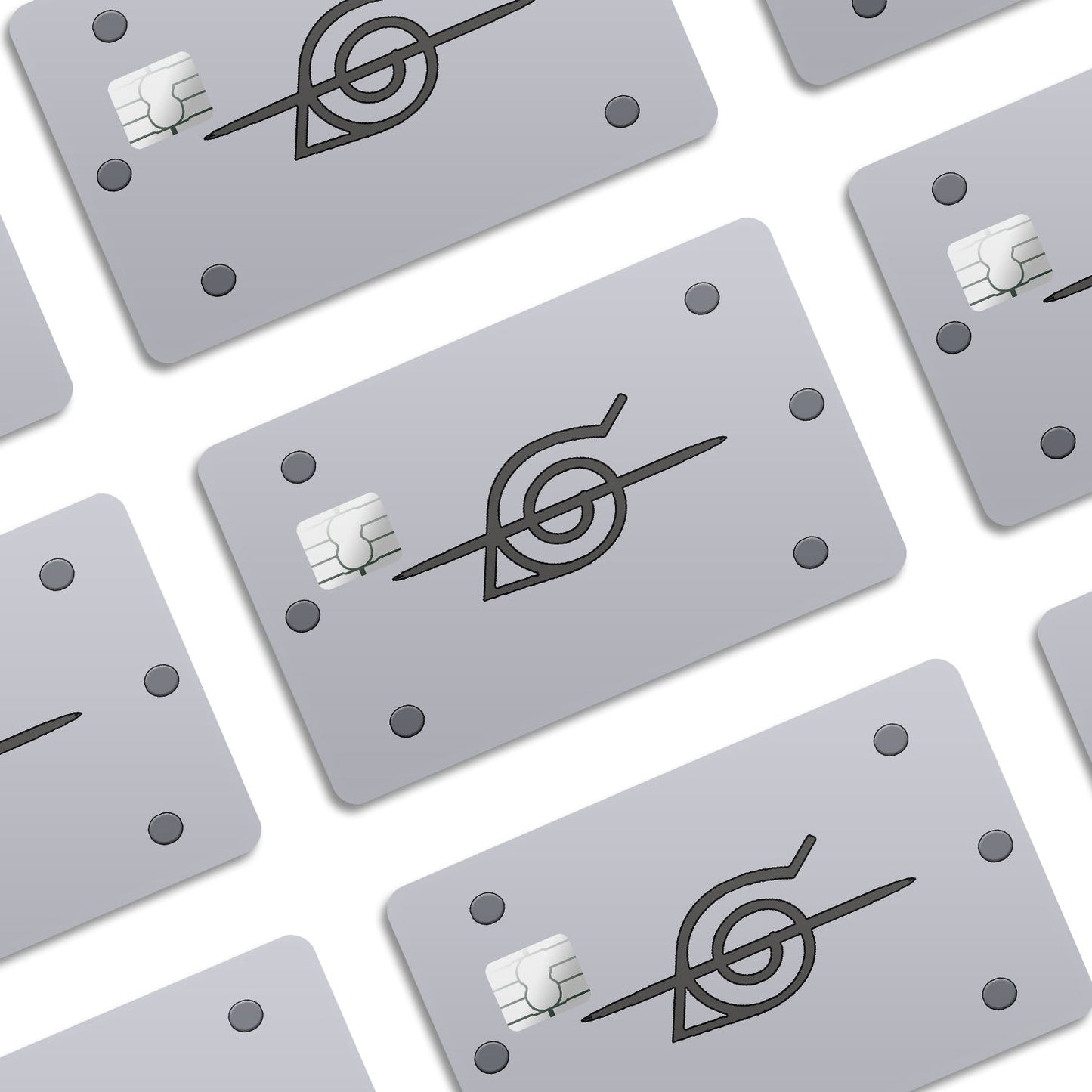 Flex Designs Credit Card Itachi Headband Window Skins - Anime Naruto Credit Card & Debit Card Skin