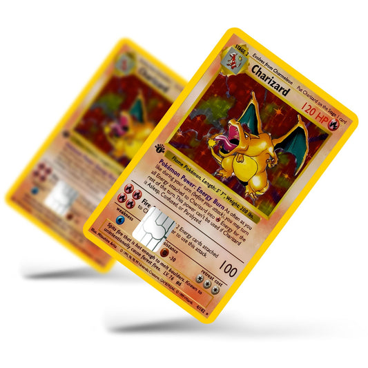 Flex Designs Credit Card Pokemon Charizard Card Full Skins - Anime Pokemon Credit Card & Debit Card Skin