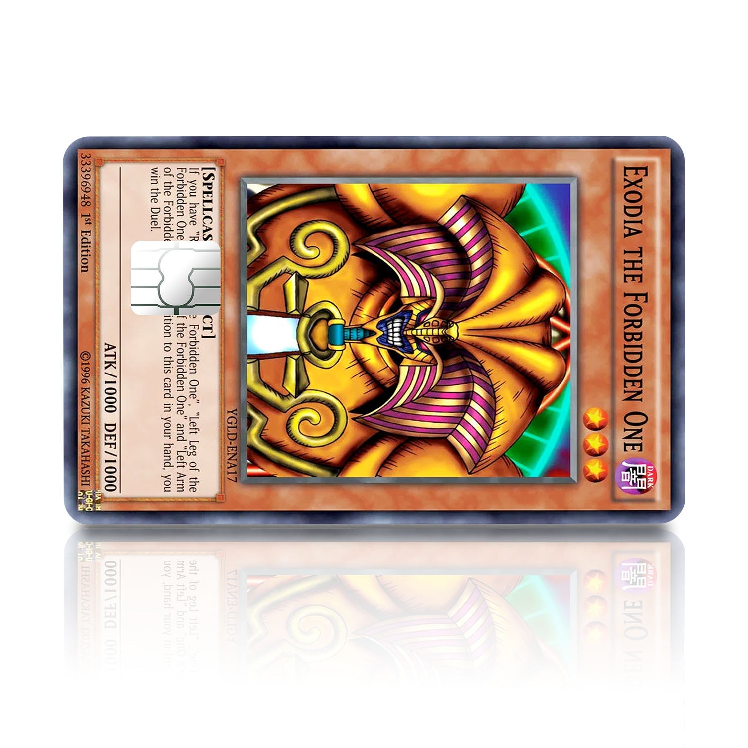 Yugioh Exodia the Forbidden Credit Card Credit Card & Debit Card Skin –  Flex Design Store