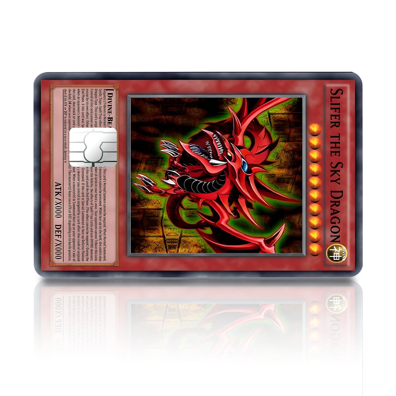Yugioh Slifer the Sky Dragon Credit Card Credit Card & Debit Card Skin Flex Design Store Yugioh Slifer the Sky Dragon Credit Card Credit Card & Debit Card Skin Flex Design Store