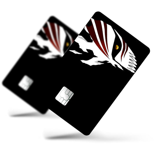 Flex Designs Credit Card Bleach Hollow Mask Full Skins - Anime Bleach Credit Card & Debit Card Skin