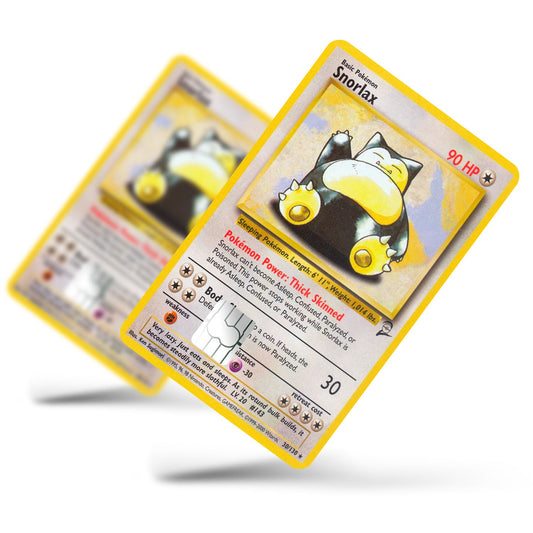 Flex Designs Credit Card Pokemon Snorlax Card Full Skins - Anime Pokemon Credit Card & Debit Card Skin