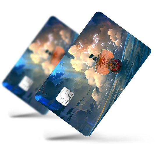 Flex Designs Credit Card One Piece A Thousand Sunny Full Skins - Anime One Piece Credit Card & Debit Card Skin