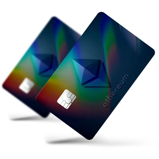 Flex Designs Holographic Credit Card Ethereum Concept Art Full Skins - Meme Holographic Credit Card & Debit Card Skin