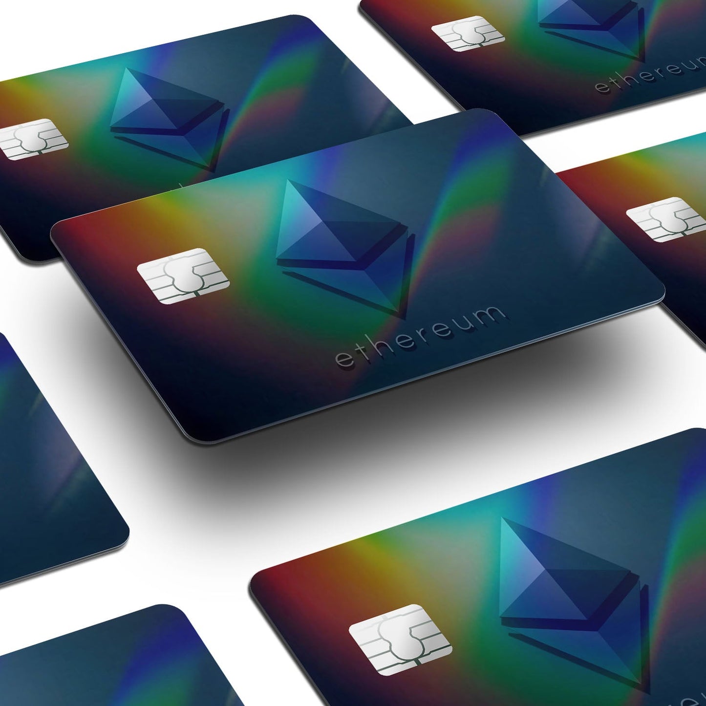 Flex Designs Holographic Credit Card Ethereum Concept Art Window Skins - Meme Holographic Credit Card & Debit Card Skin