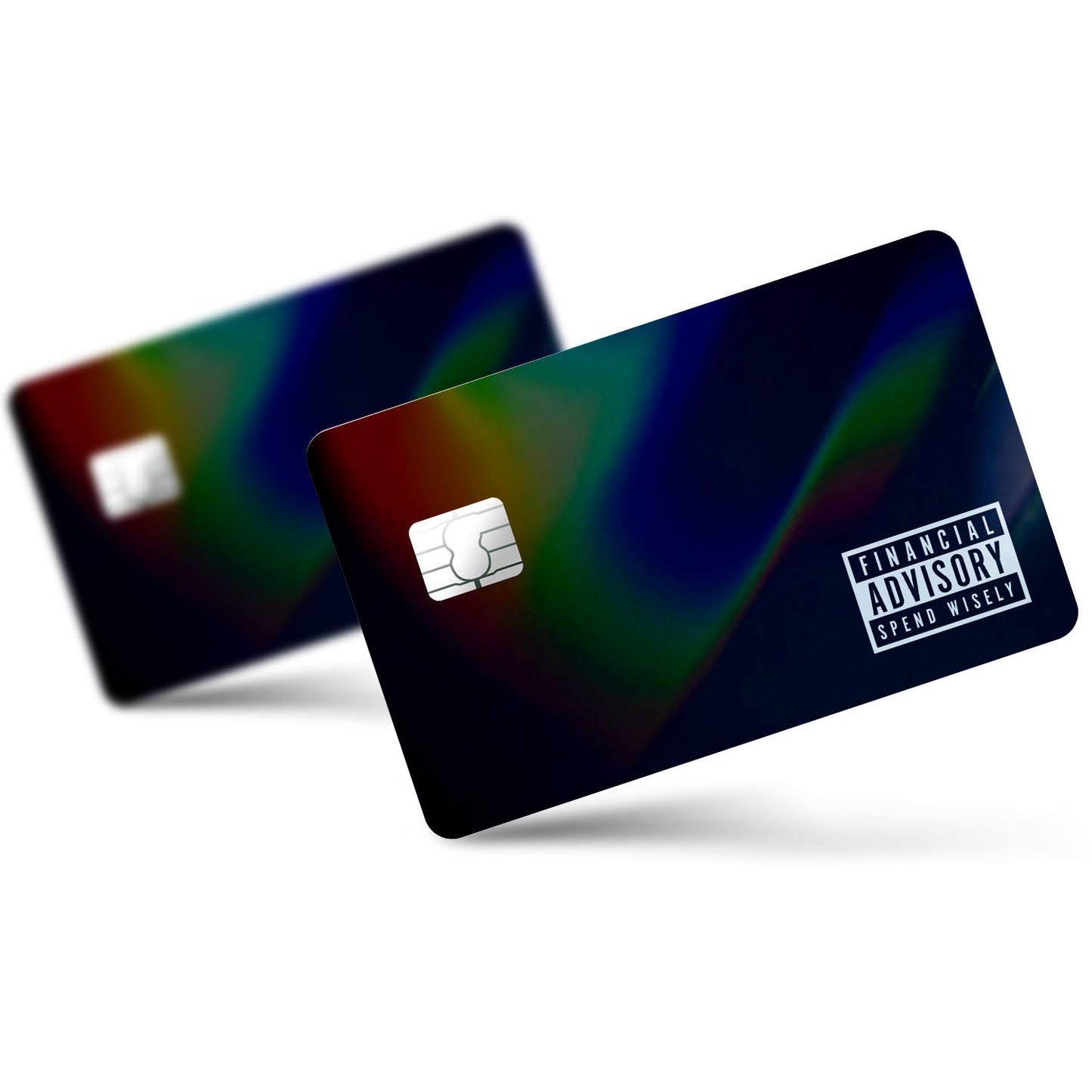 Flex Designs Holographic Credit Card Financial Advisory Full Skins - Meme Quotes Holographic Credit Card & Debit Card Skin