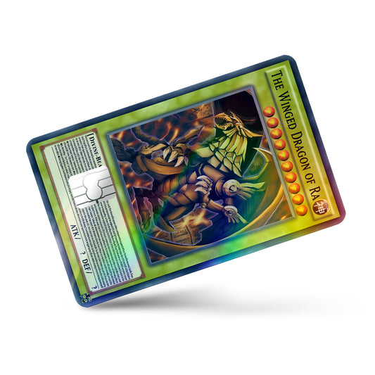Yugioh Egyptian Gods Holographic Bundle Credit Card & Debit Card Skin