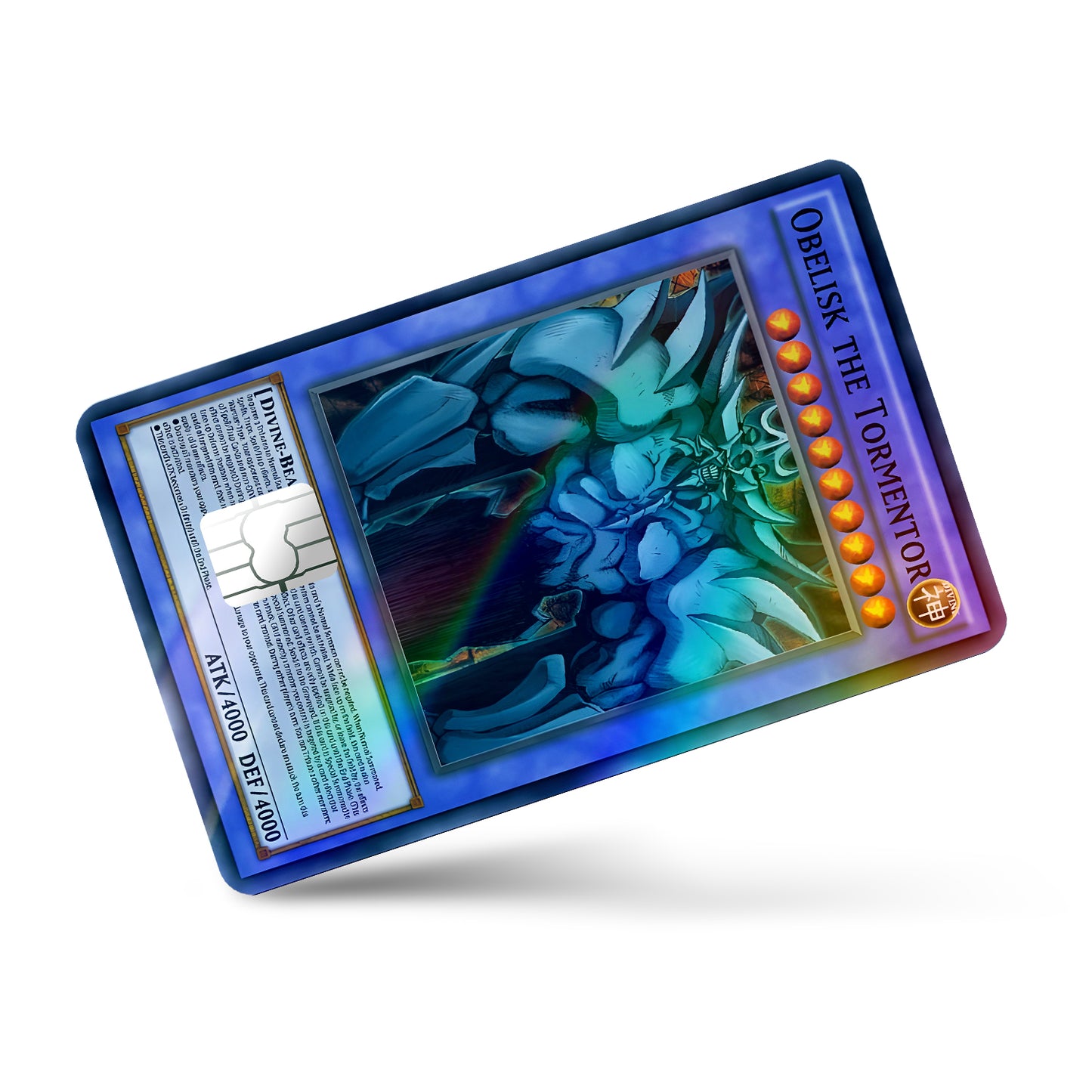 Yugioh Egyptian Gods Holographic Bundle Credit Card & Debit Card Skin