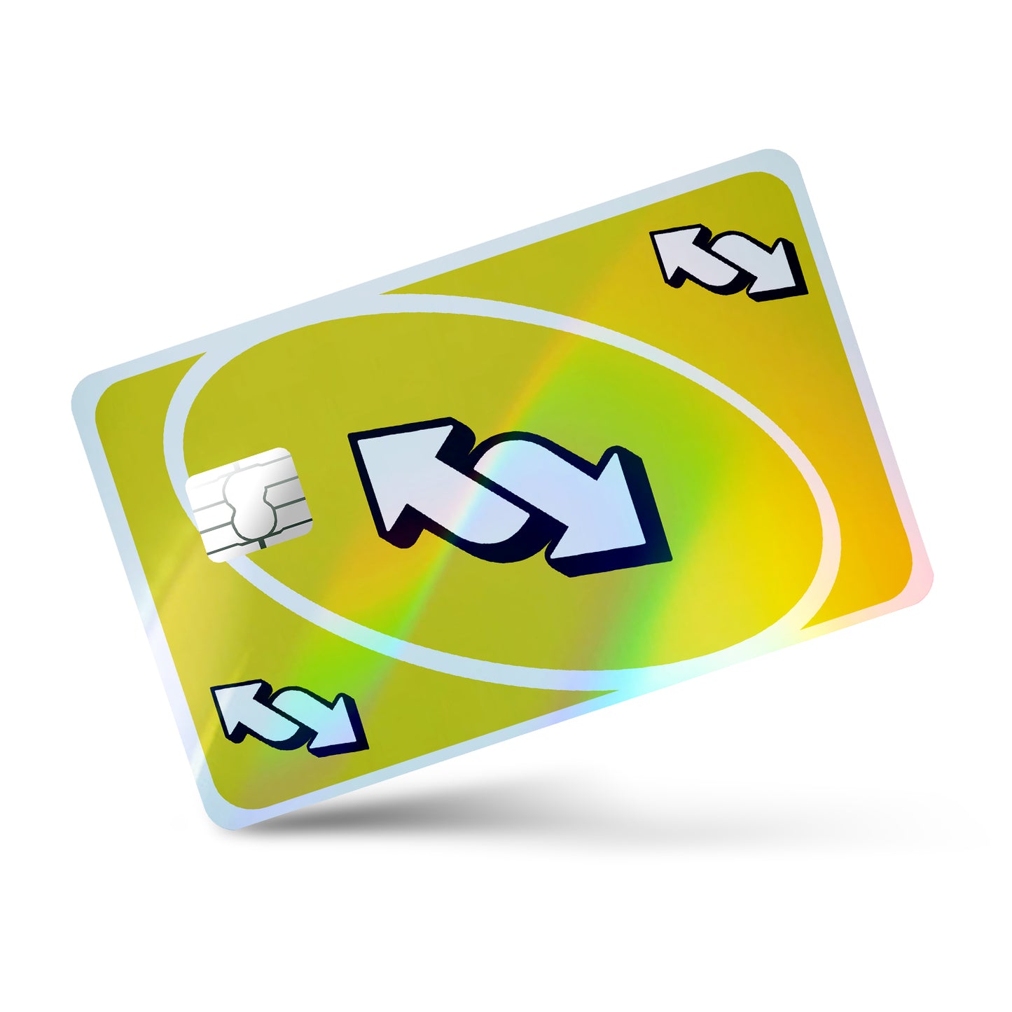 Uno Playing Cards Holographic Bundle Credit Card & Debit Card Skin