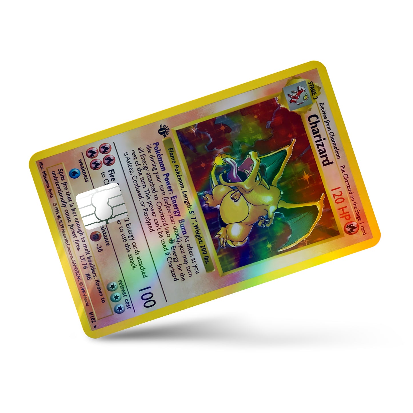 Pokemon Kanto Evolution Holographic Bundle Credit Card & Debit Card Skin