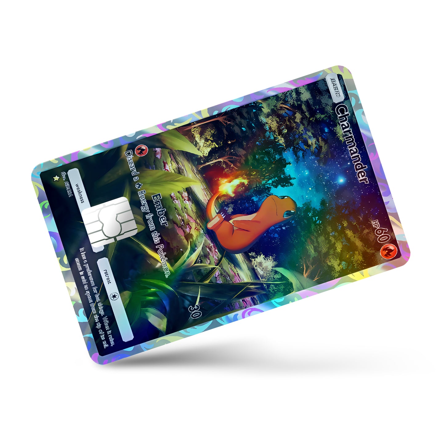 Pokemon Pocket Kanto Starter Holographic Bundle Credit Card & Debit Card Skin