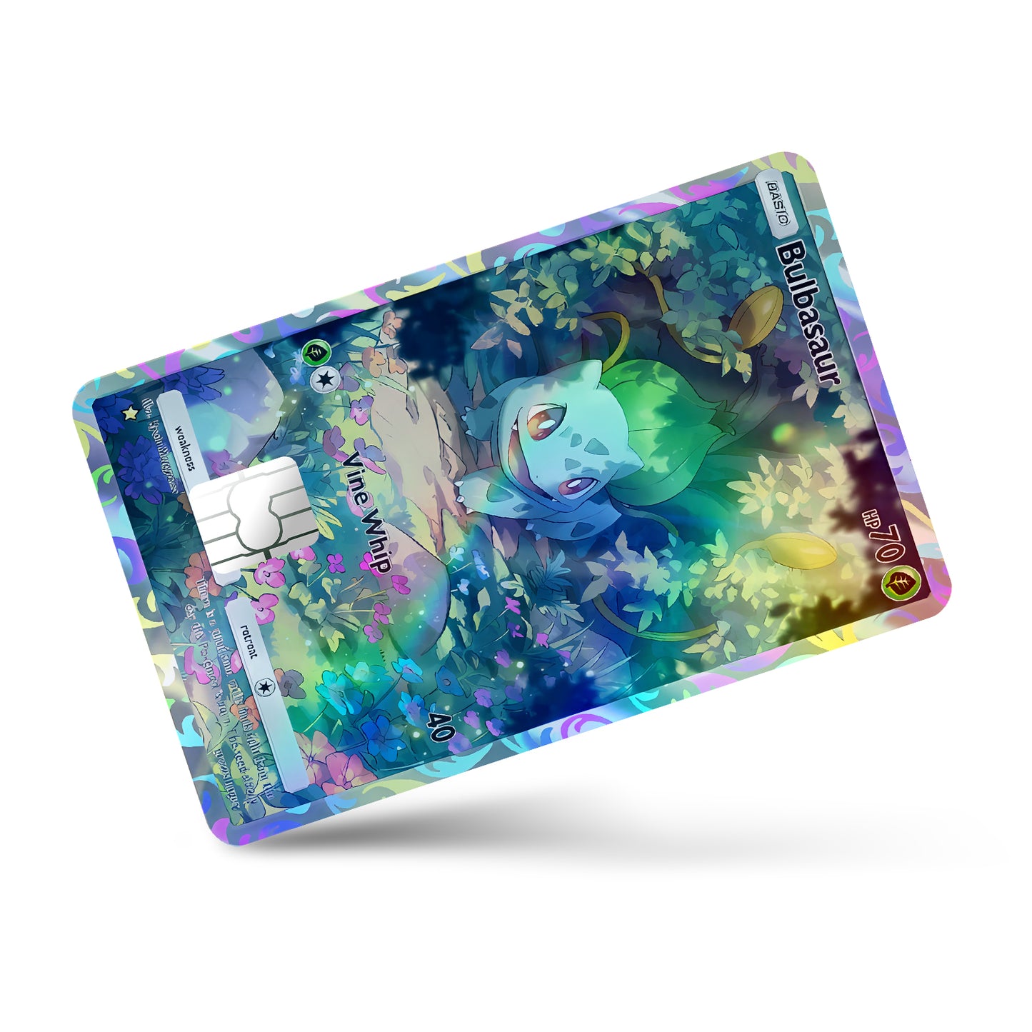 Pokemon Pocket Kanto Starter Holographic Bundle Credit Card & Debit Card Skin