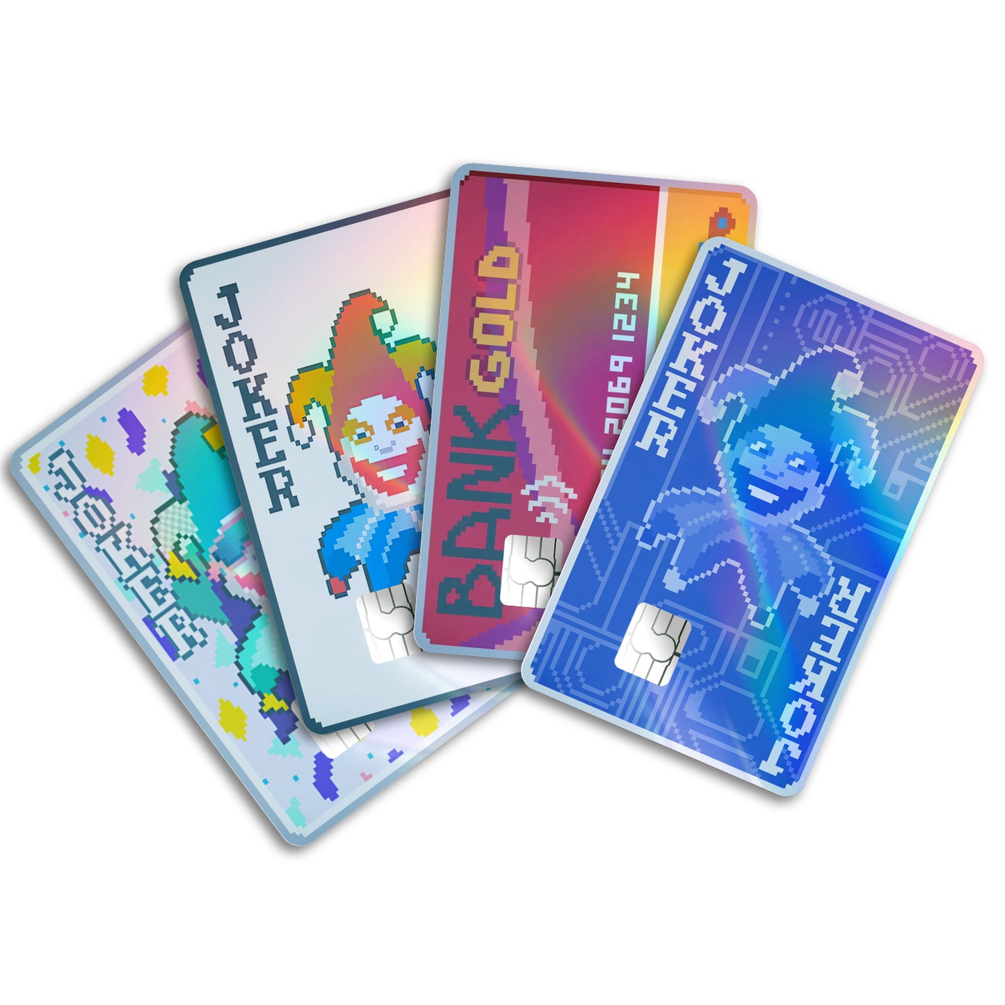 Balatro Joker Set Holographic Bundle Credit Card & Debit Card Skin