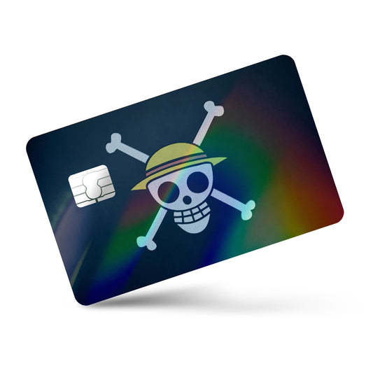 One Piece Monkey D Luffy Holographic Bundle Credit Card & Debit Card Skin