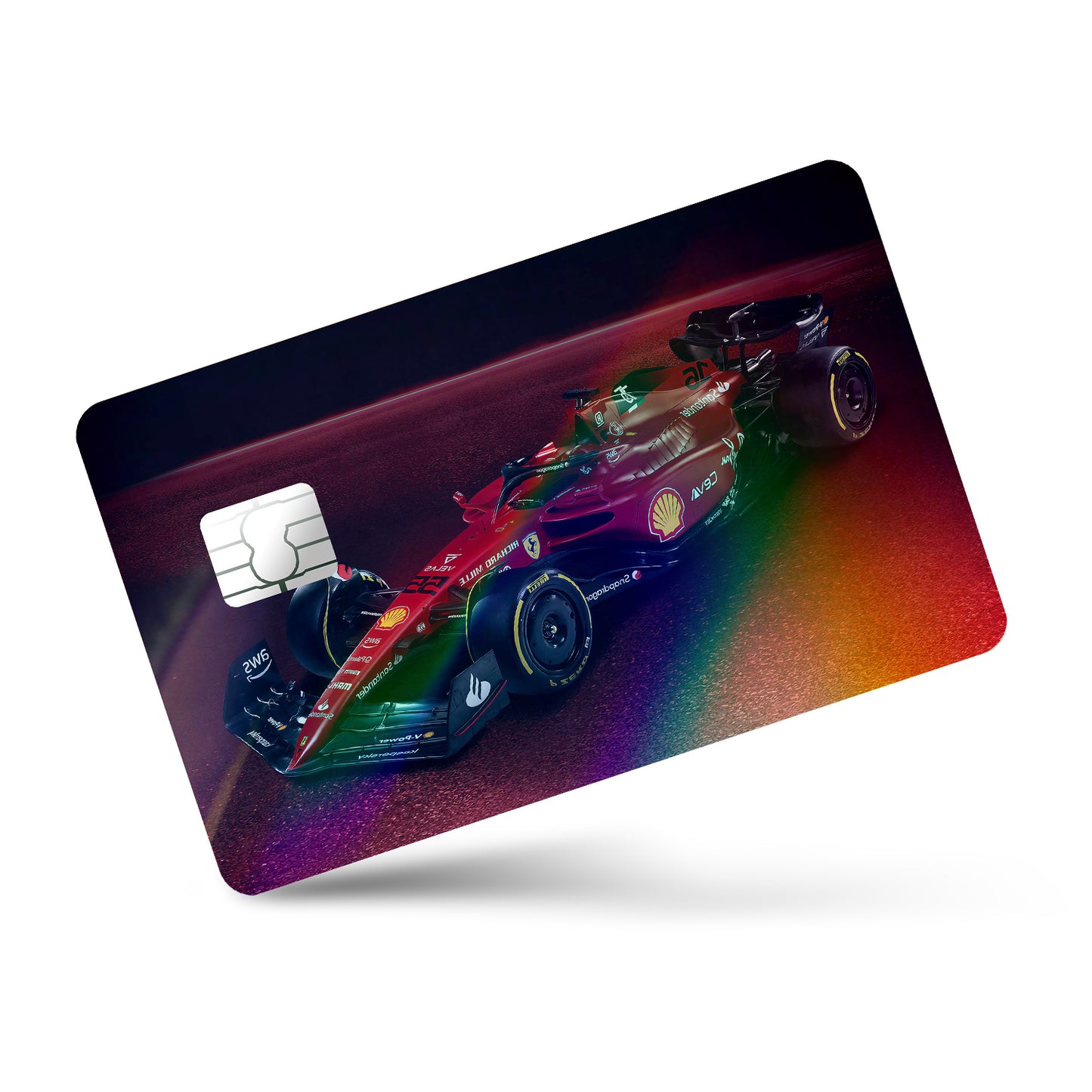 Formula One Cars Holographic Bundle Credit Card & Debit Card Skin