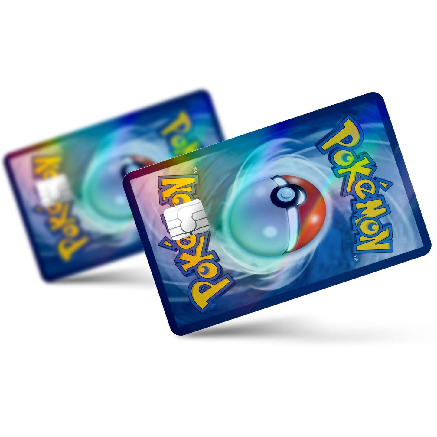 Flex Designs Holographic Credit Card Pokemon Card Full Skins - Anime Pokemon Holographic Credit Card & Debit Card Skin