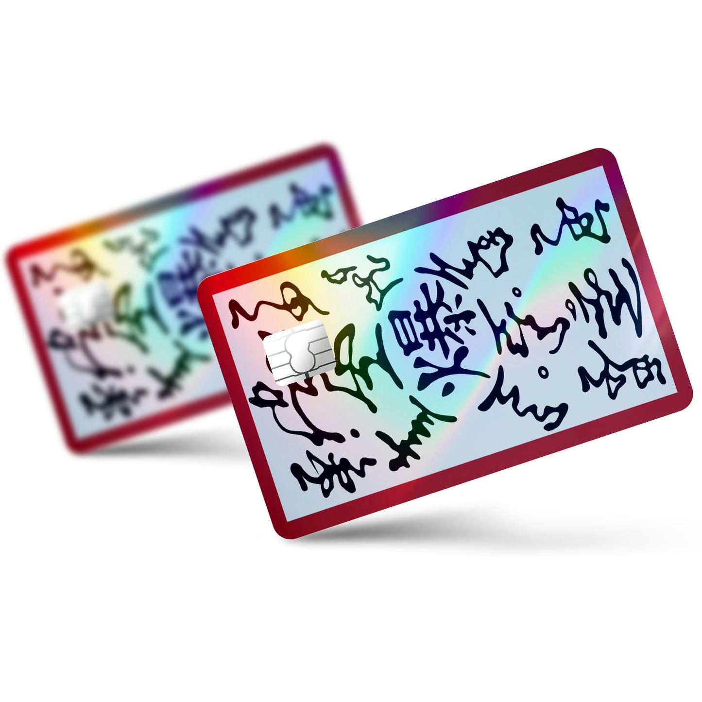 Flex Designs Holographic Credit Card Naruto Flash Bomb Full Skins - Anime Naruto Holographic Credit Card & Debit Card Skin