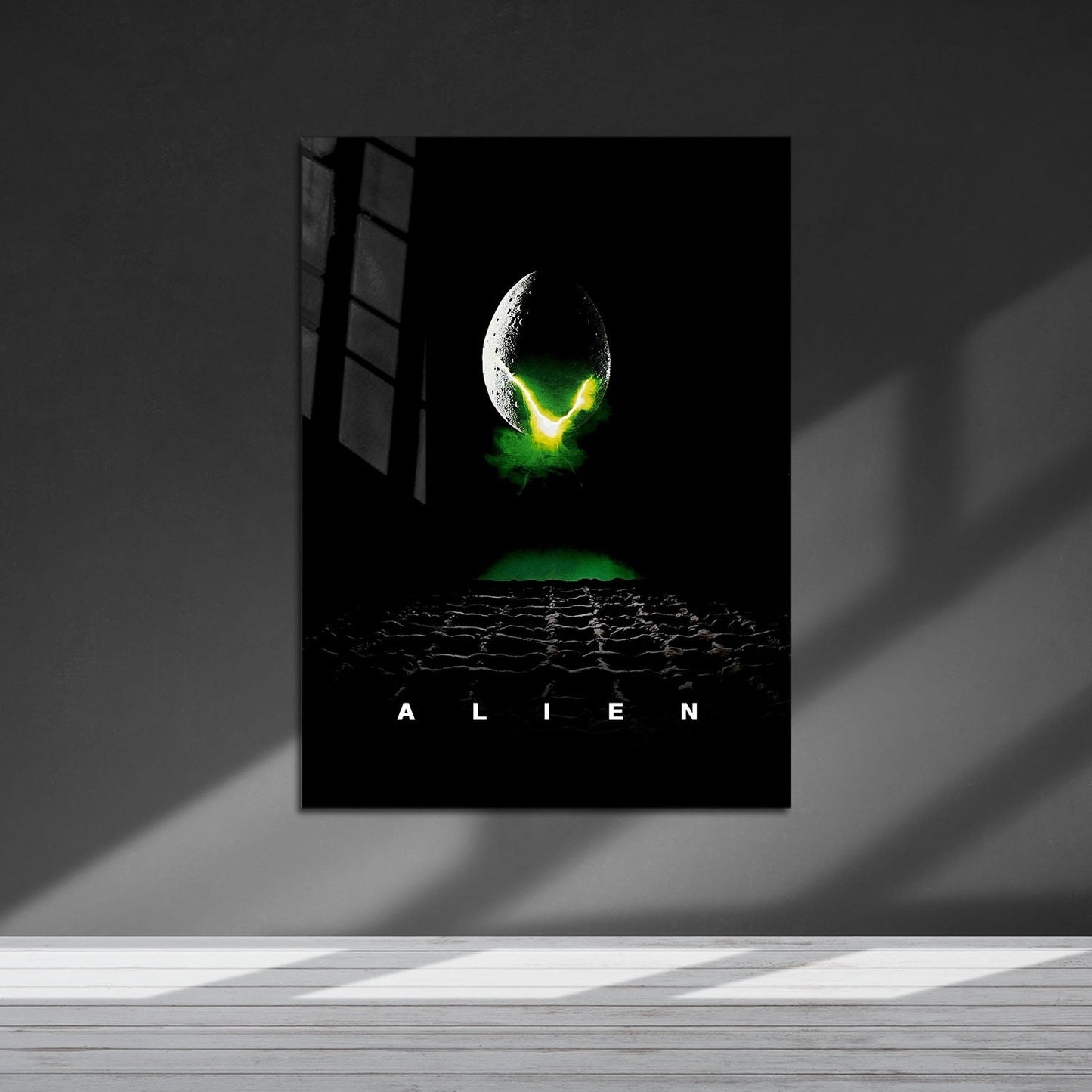 Flex Designs Metal Poster Alien 5 x 7" Home Goods - Movie 1979 Movie Metal Poster