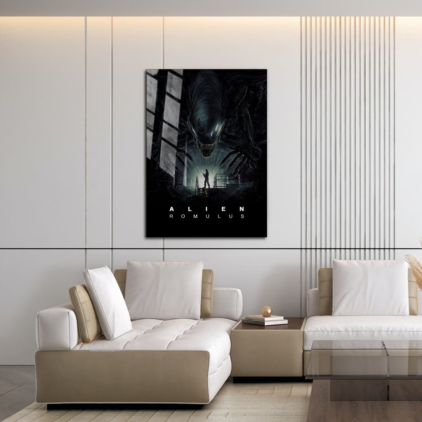 Flex Designs Metal Poster Alien Romulus 16 x 24" Home Goods - Movie 2024 Movie Metal Poster