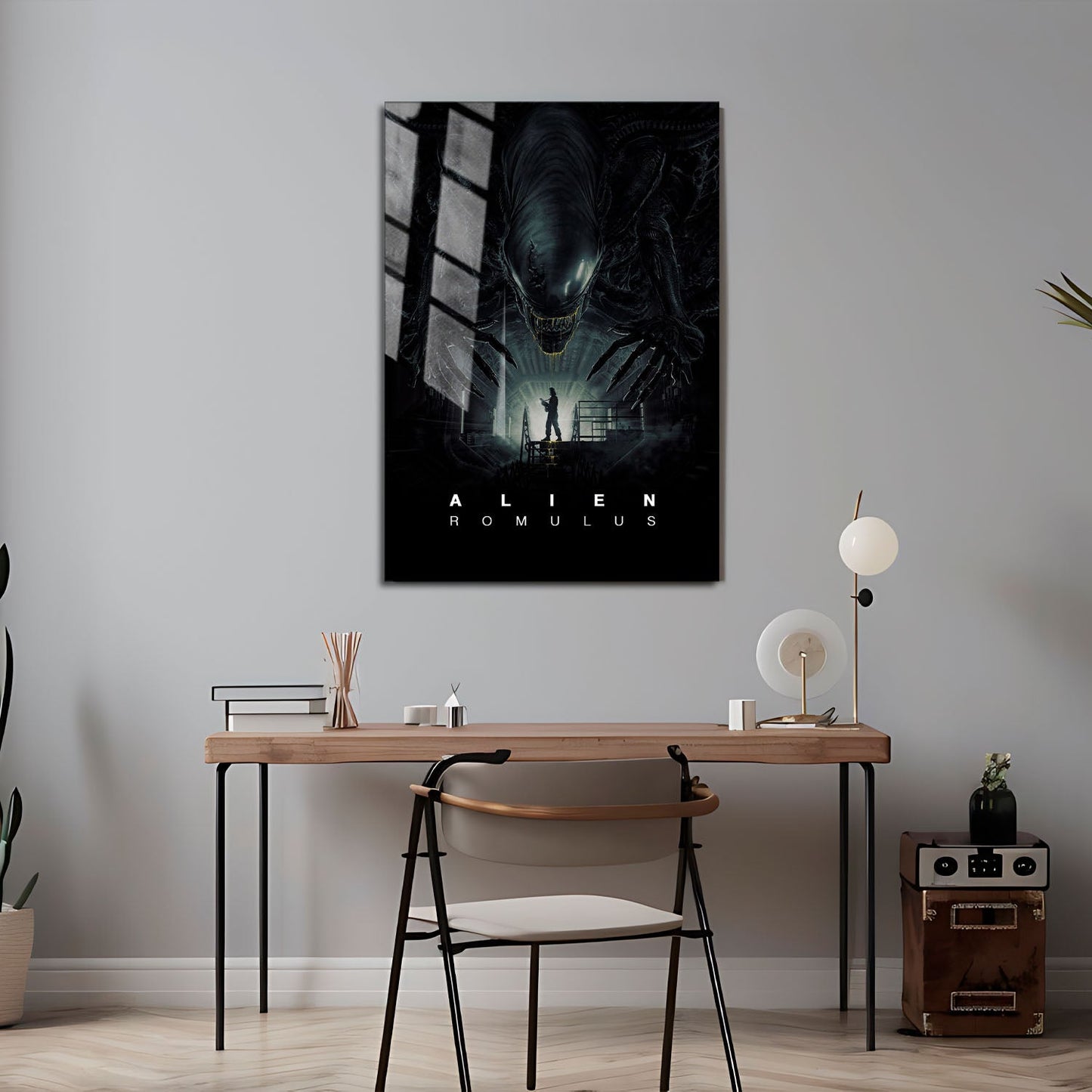 Flex Designs Metal Poster Alien Romulus 24 x 36" Home Goods - Movie 2024 Movie Metal Poster