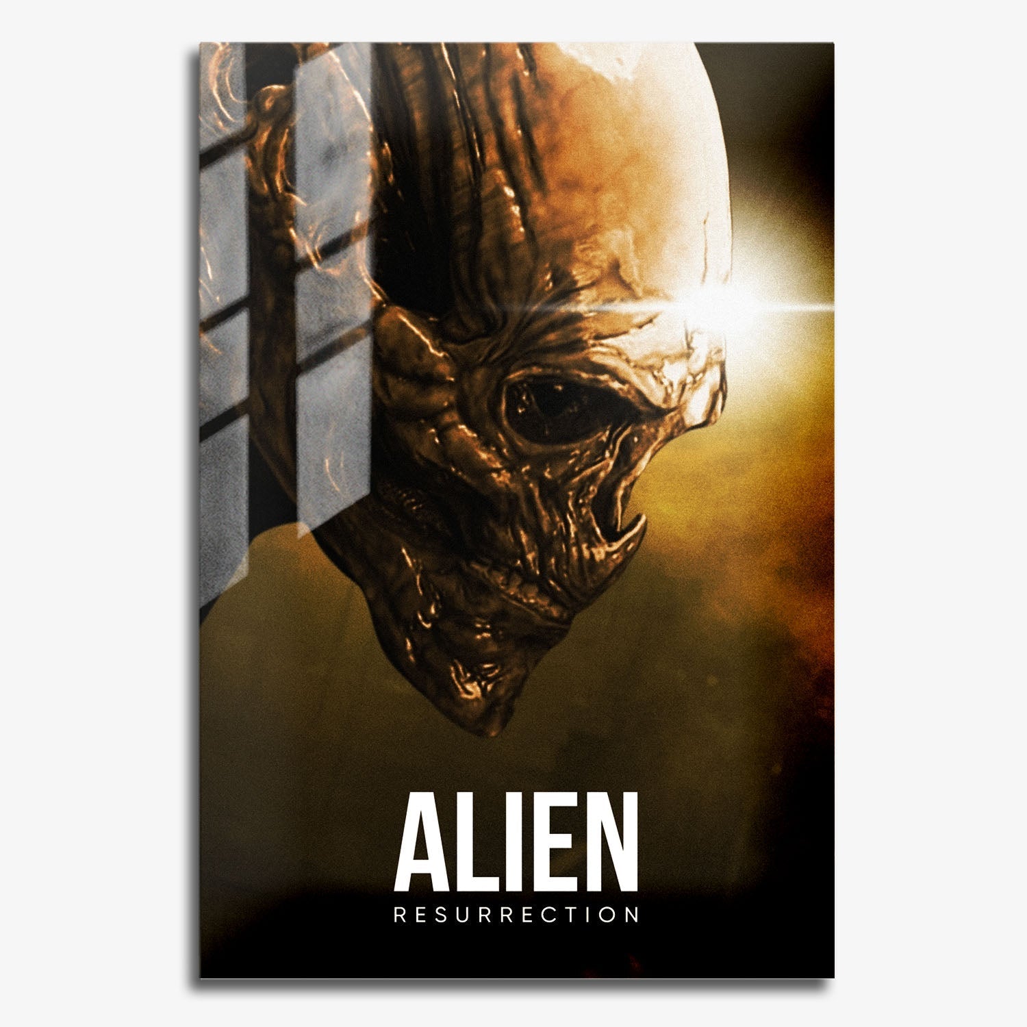 Alien Resurrection Classic Metal Poster Movie Metal Poster – Flex