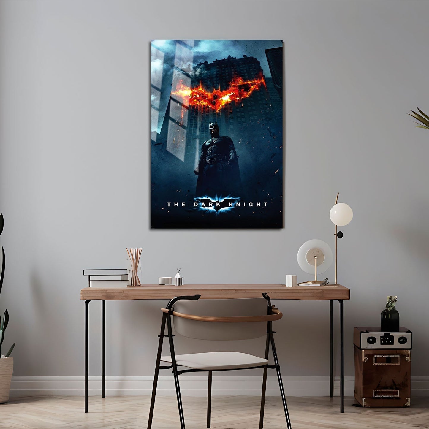 Flex Designs Metal Poster The Dark Knight 24 x 36" Home Goods - Movie 2008 Movie Metal Poster