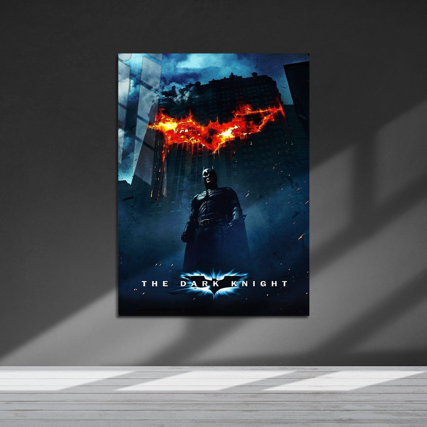 Flex Designs Metal Poster The Dark Knight 5 x 7" Home Goods - Movie 2008 Movie Metal Poster