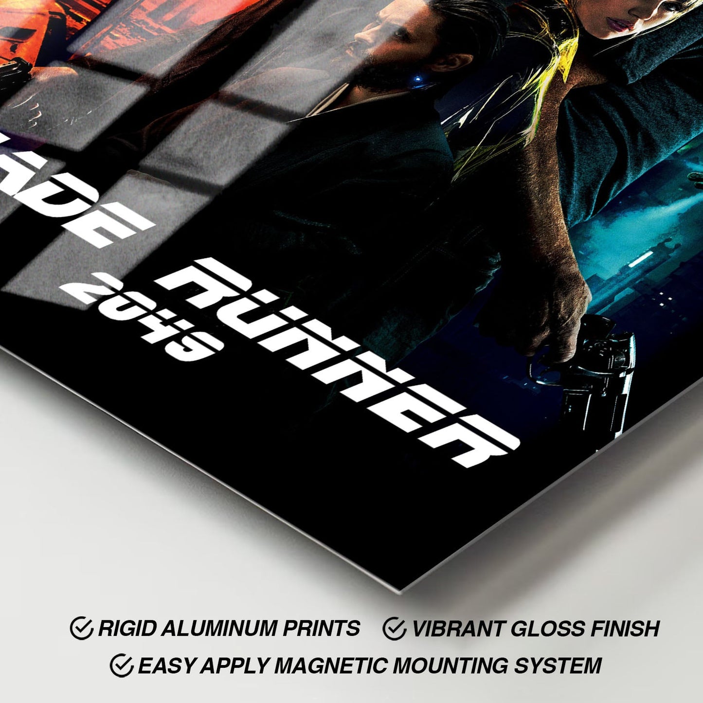 Flex Designs Metal Poster Blade Runner 2049 11 x 17" Home Goods - Movie 2017 Movie Metal Poster