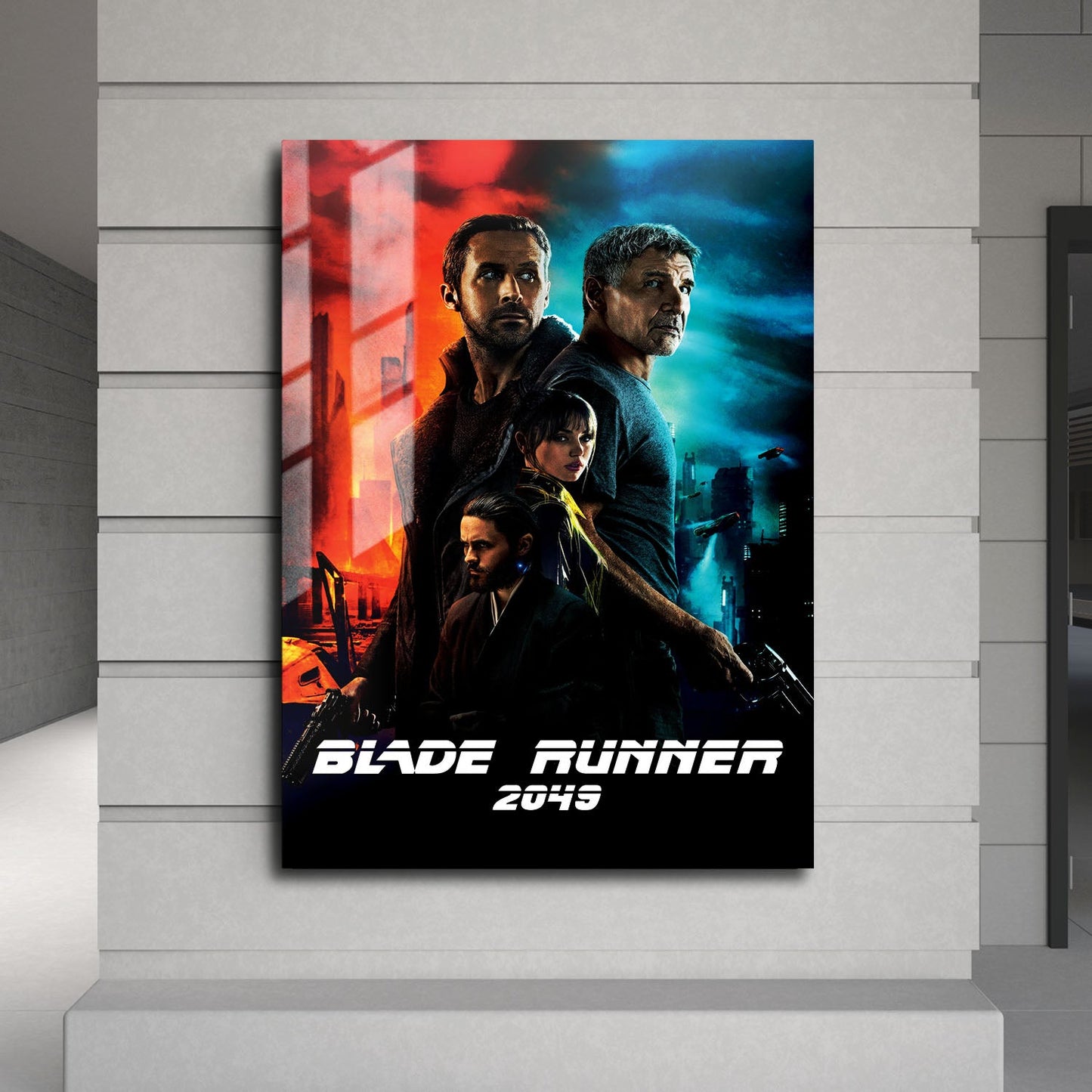 Flex Designs Metal Poster Blade Runner 2049 24 x 36" Home Goods - Movie 2017 Movie Metal Poster