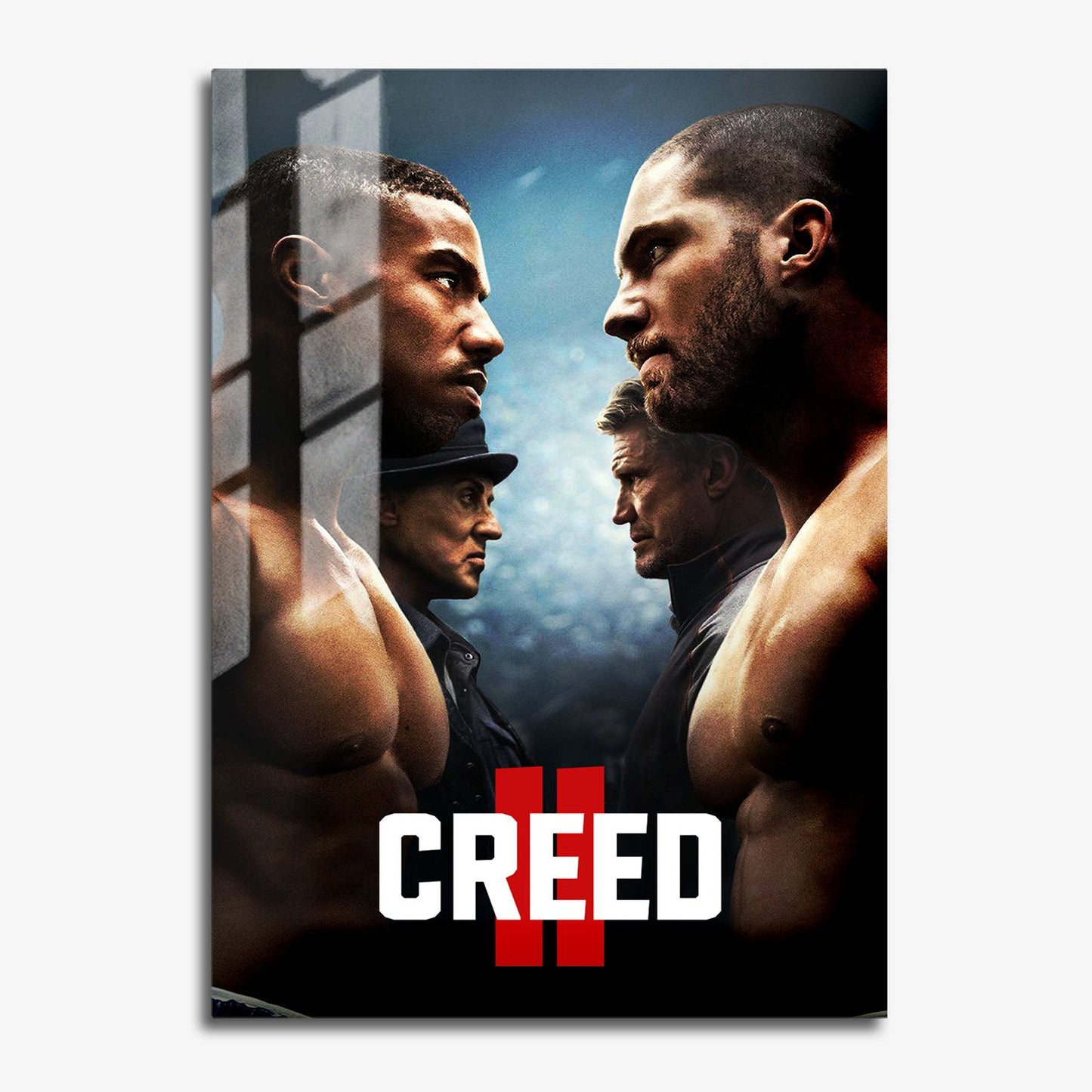 Flex Designs Metal Poster Creed II Classic 11 x 17" Home Goods - Movie 2018 Movie Metal Poster
