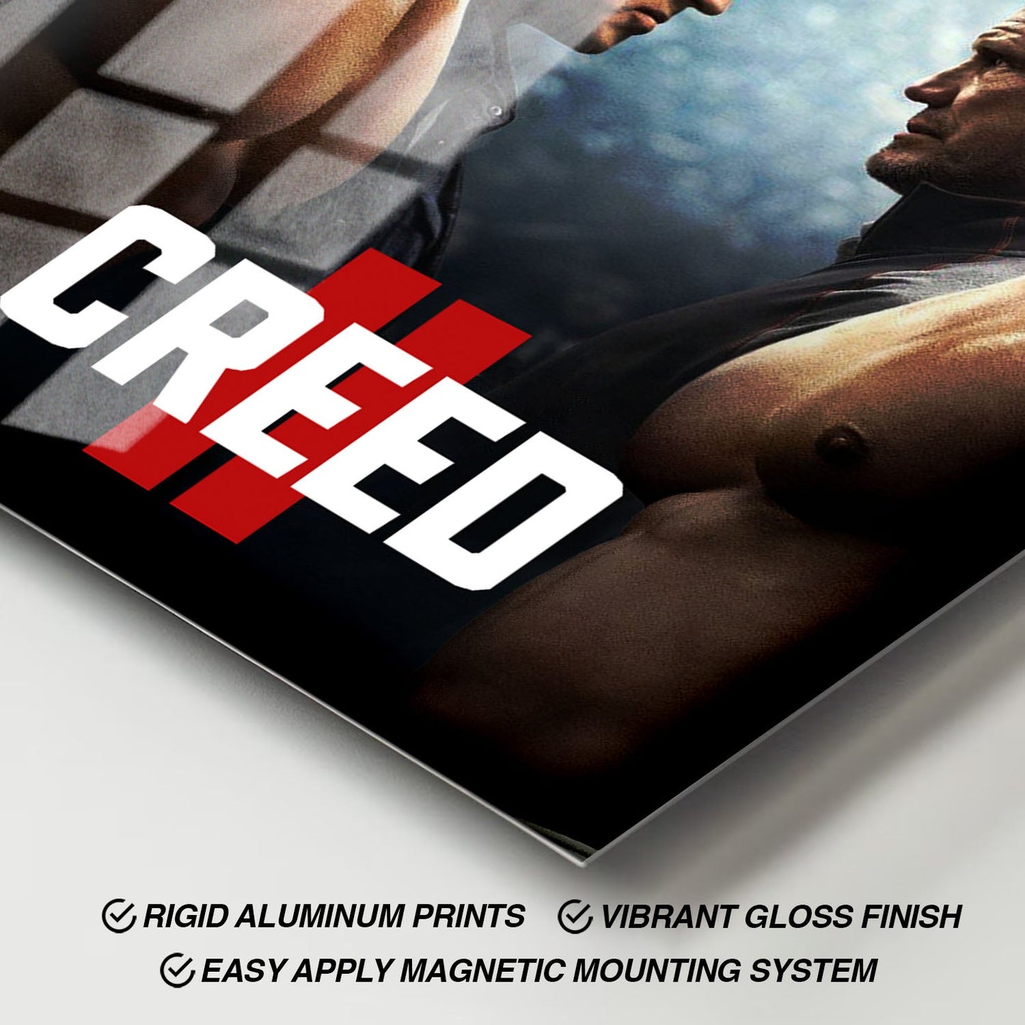 Flex Designs Metal Poster Creed II Classic 11 x 17" Home Goods - Movie 2018 Movie Metal Poster
