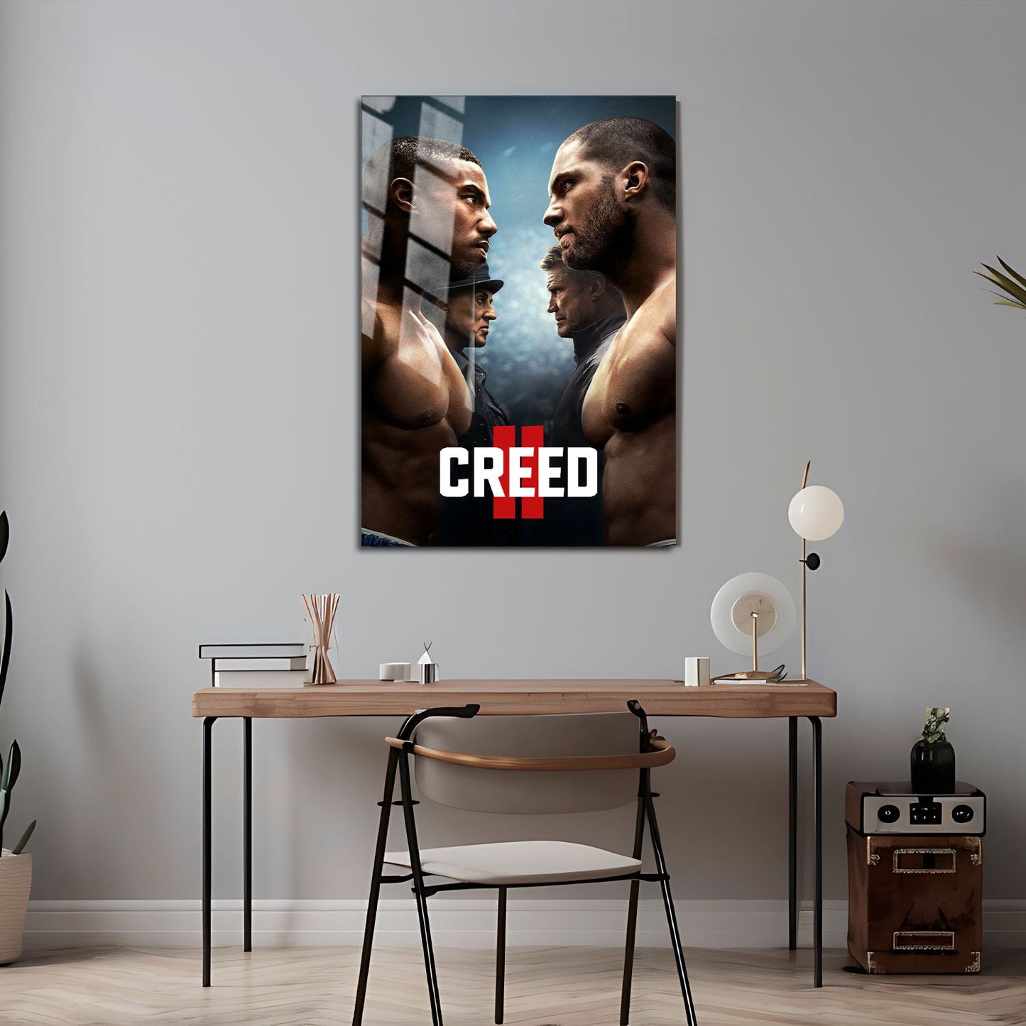 Flex Designs Metal Poster Creed II Classic 24 x 36" Home Goods - Movie 2018 Movie Metal Poster
