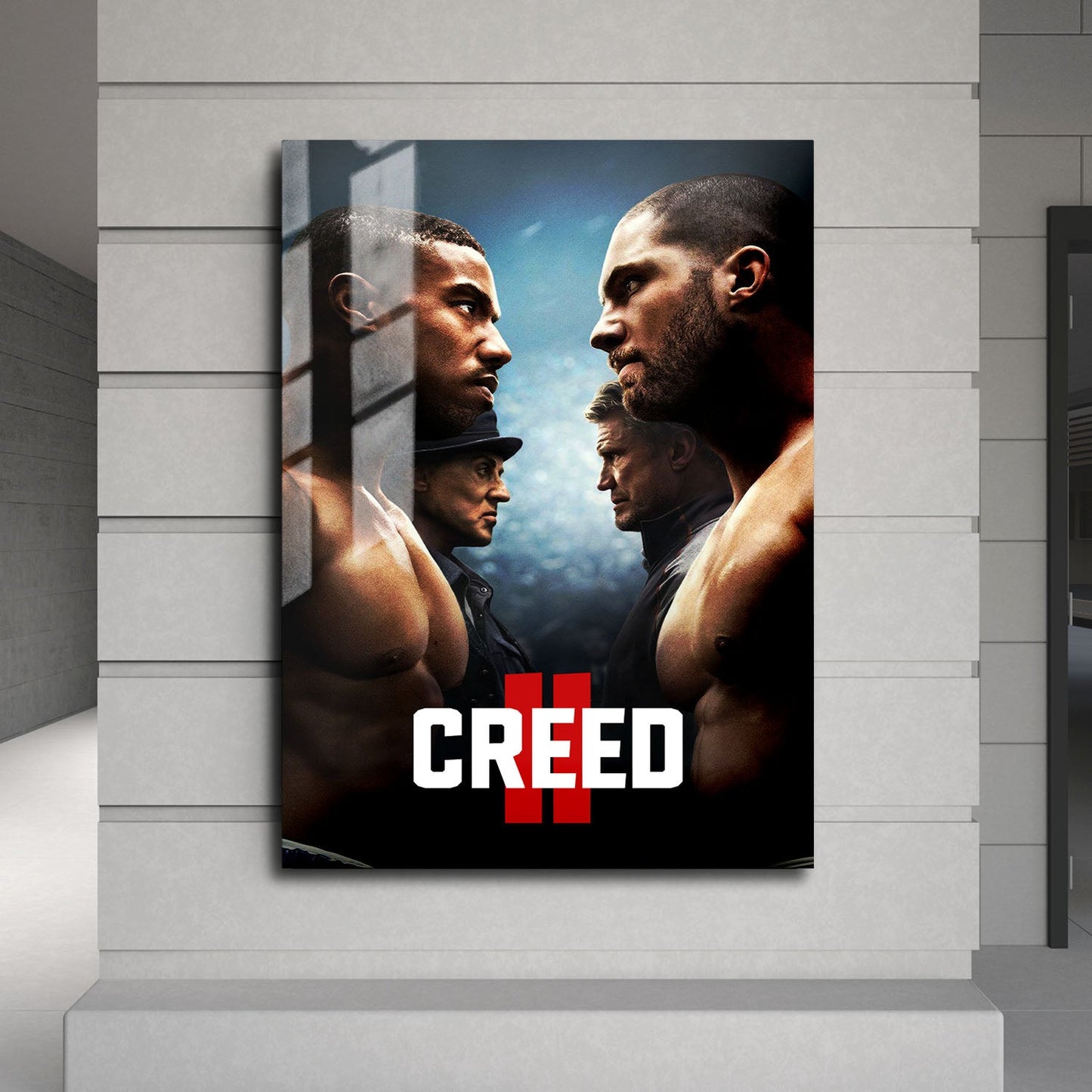 Flex Designs Metal Poster Creed II Classic 24 x 36" Home Goods - Movie 2018 Movie Metal Poster